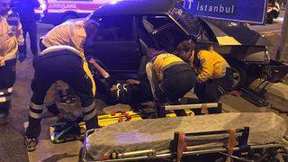 Gece yarısı korkunç kaza: Yaralılar var
