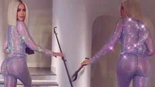 Khloe Kardashian kalçasına photoshop yapınca...