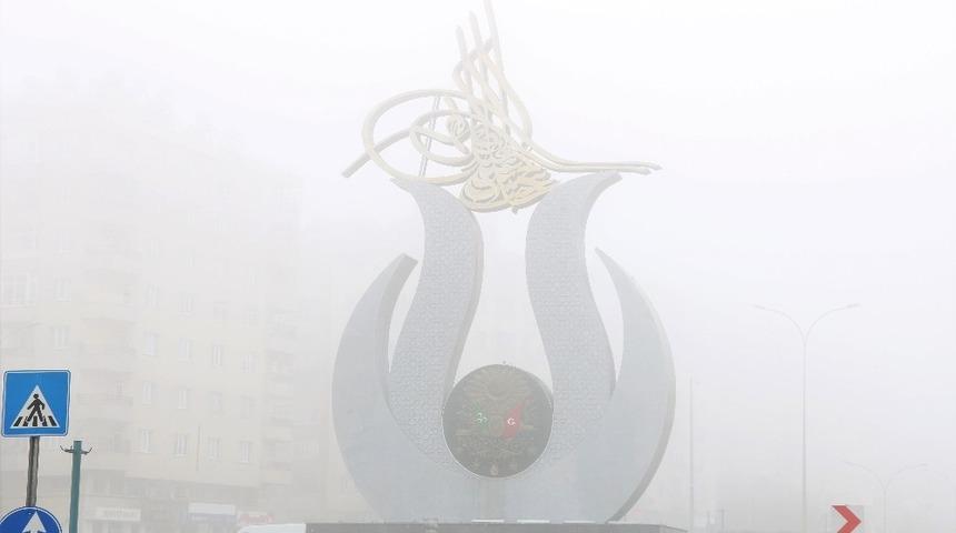 Kahramanmaraş’ta yoğun sis