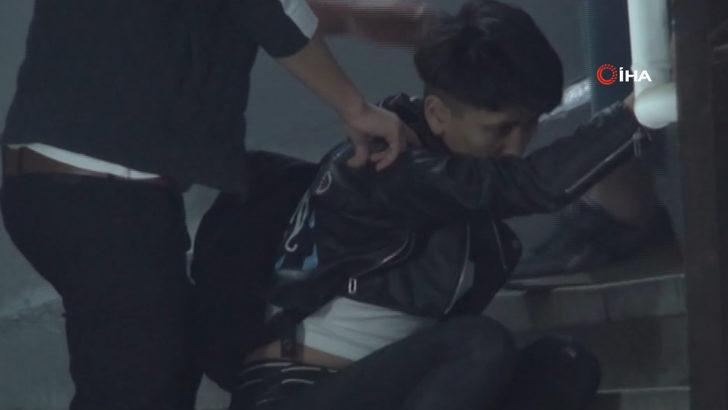 Taksim'de korkutan görüntü! 3 kişi zor taşıdı G5