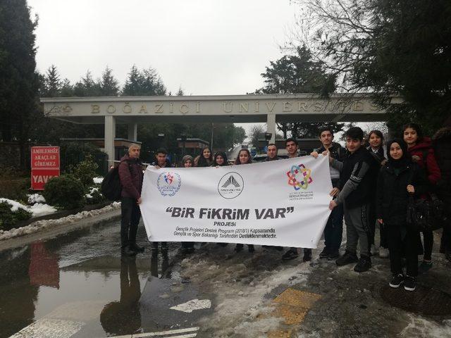 Kahtalı öğrenciler bilimsel ve gözlem gezisine götürüldü