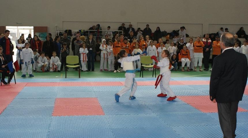 Manyas’ta Karate şampiyonası yapıldı