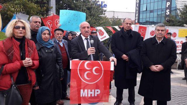 MHP’li kadınlar uyuşturucu ile mücadeleye dikkat çekti