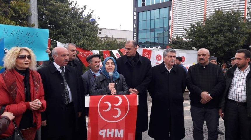 MHP&rsquo;li kadınlar uyuşturucu ile m&uuml;cadeleye dikkat &ccedil;ekti