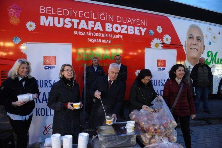 Bozbey çorba ikramına Bursaray ile gitti G5
