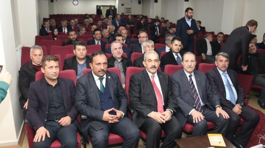 BBP Belediye Başkan adayı &Uuml;rg&uuml;p esnafla buluştu