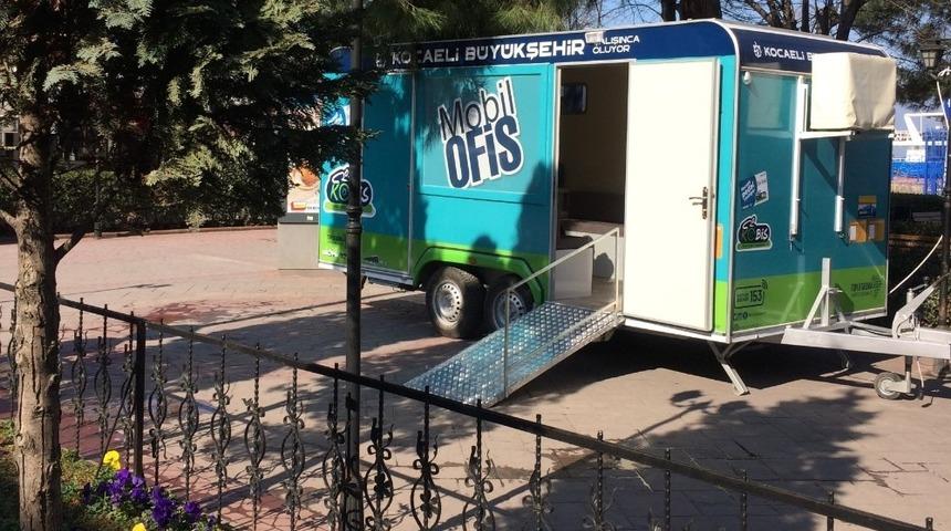 Kocaeli B&uuml;y&uuml;kşehir&rsquo;de Mobil Ofis hizmeti başladı