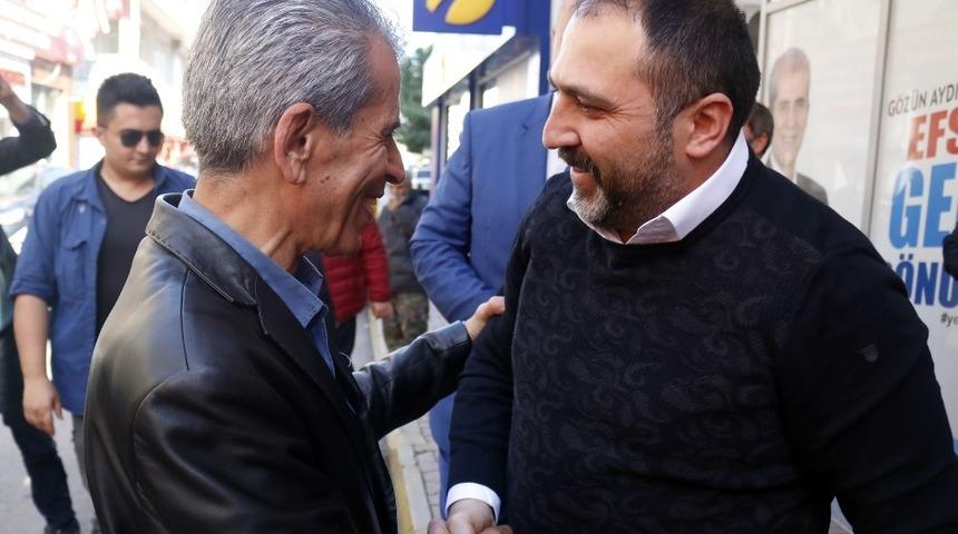 Aksoy&rsquo;dan D&uuml;lgeroğlu&rsquo;na destek