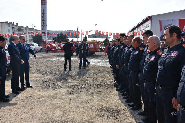 Balıkesir'de 7 ilçe ve 100 mahalleye yangına ilk müdahale sistemi ve su tankeri