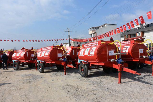 Balıkesir'de 7 ilçe ve 100 mahalleye yangına ilk müdahale sistemi ve su tankeri