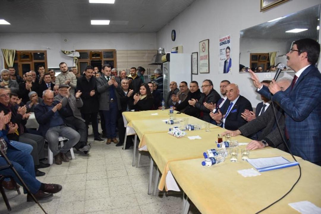 Cumhur İttifakı adayı &Ccedil;elik ziyaretlerini s&uuml;rd&uuml;r&uuml;yor