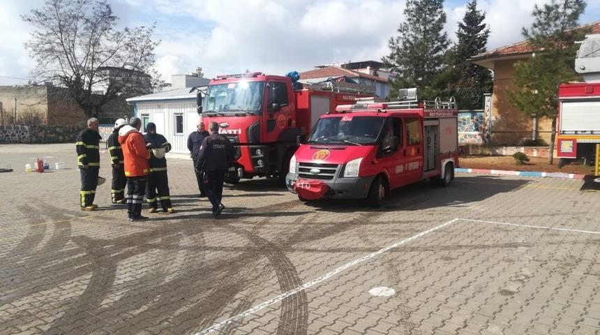 Midyat&rsquo;ta deprem ve yangın tatbikatı yapıldı