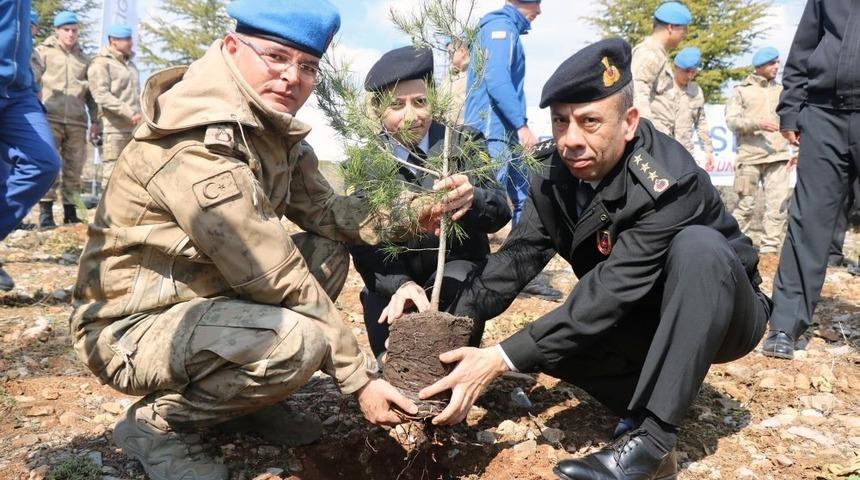 Jandarma’dan ‘180 yılda 180 bin ağaç’