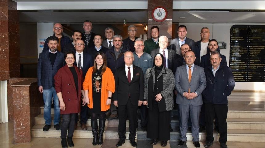 Salihli&rsquo;de veda meclisi