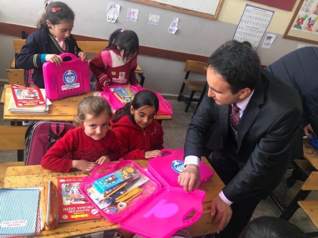 Kaymakam Dundar&rsquo;dan okul ziyareti