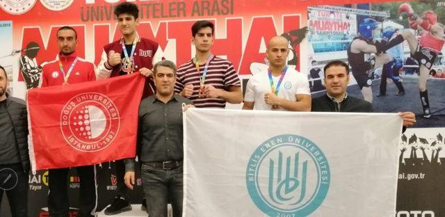 BEÜ muaythai sporcularından büyük başarı