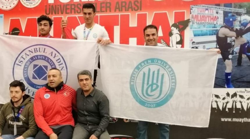 BE&Uuml; muaythai sporcularından b&uuml;y&uuml;k başarı