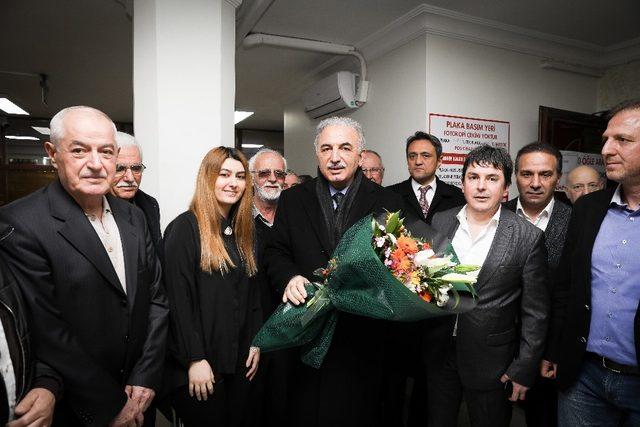 İsmet Yıldırım, meslek ve esnaf odalarını ziyaret etti