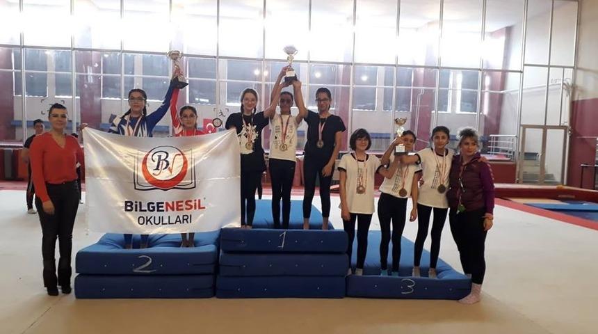 Artistik Jimnastik İl Birinciliği Tamamlandı