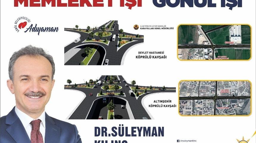 Adıyaman&rsquo;a battı &ccedil;ıktılı k&ouml;pr&uuml;l&uuml; kavşak geliyor