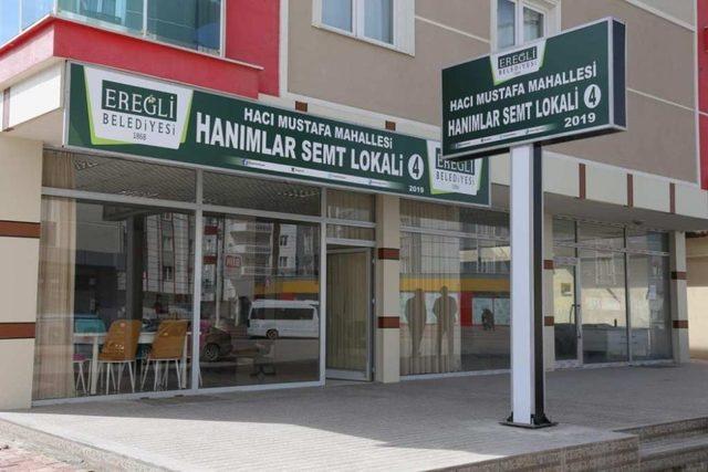 Ereğli’de 4. Hanımlar Semt Lokali açıldı