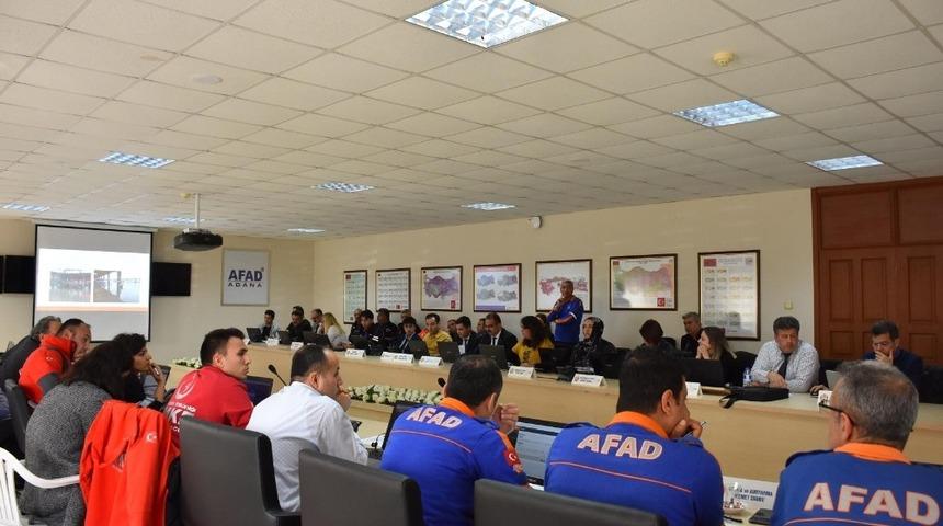 AFAD Adana&rsquo;dan masabaşı tatbikatı