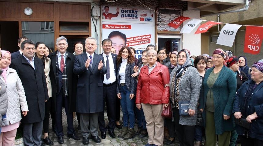 Kantarcı’ dan Albuz ’a destek