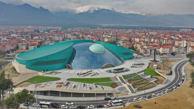 Ege'nin en büyük kongre ve kültür merkezinin tanıtımı yapıldı