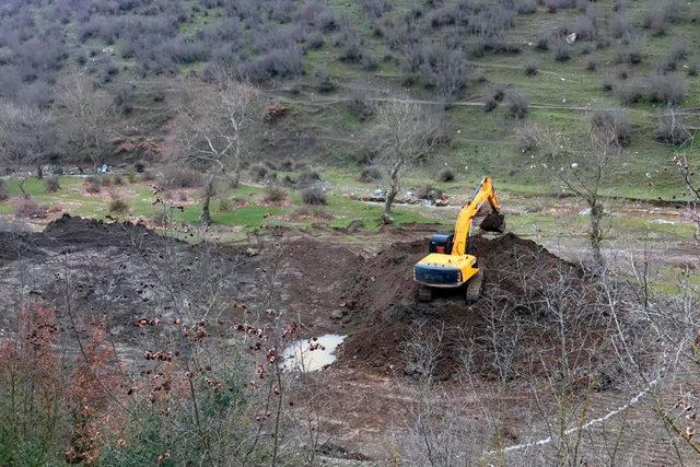 Su toplama çukurları yangın sezonuna hazırlanıyor