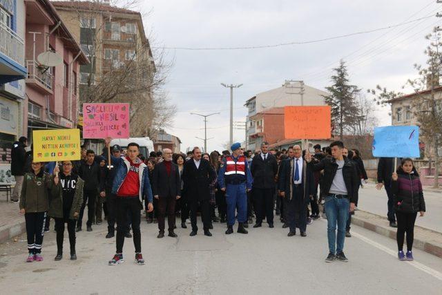 Kırka’da Yeşilay Haftası bisiklet turu ile kutlandı