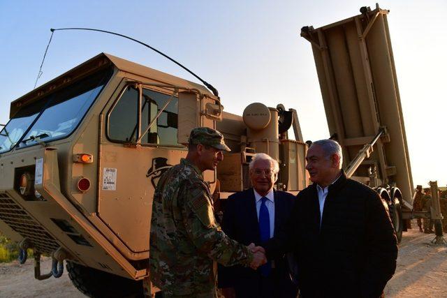 Netanyahu&rsquo;dan THAAD hava savunma sistemine ziyaret 1