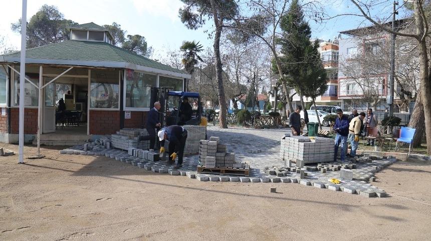 Belediyeden aile &ccedil;ay bah&ccedil;esine yakışır d&uuml;zenleme