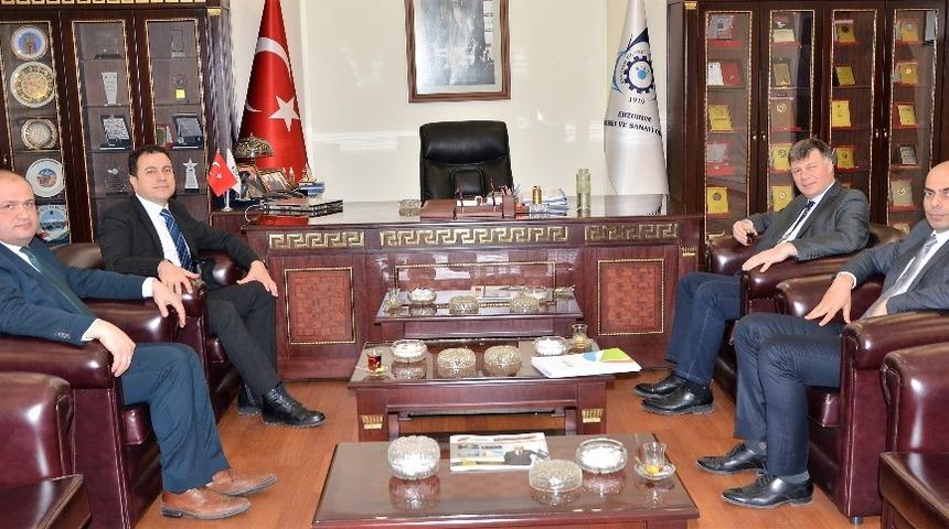 İZODER y&ouml;netiminden ETSO&rsquo;ya ziyaret