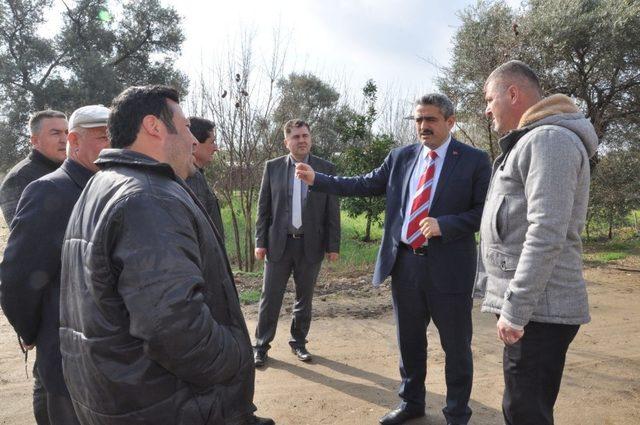 Arslanlı’da yol çalışmaları sürüyor