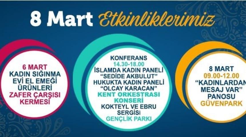 Ankara B&uuml;y&uuml;kşehirden Kadınlar G&uuml;n&uuml; etkinlikleri