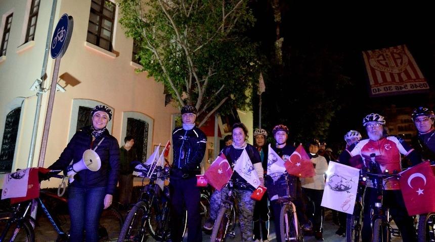 Ata&rsquo;nın gelişi anısına bisiklet turu
