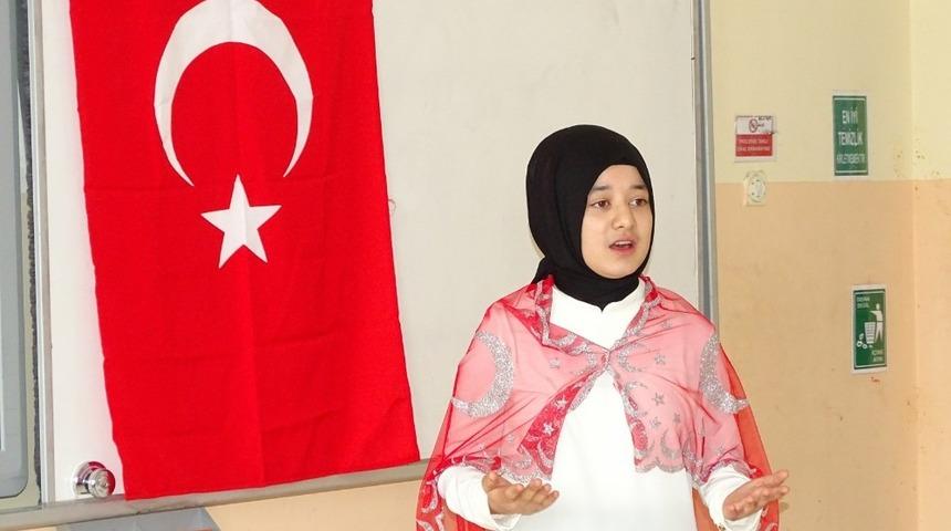 Hisarcık&rsquo;ta İstiklal Marşı&rsquo;nı G&uuml;zel Okuma yarışması