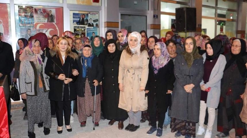 Milletvekili Esin Kara, Cumhur İttifakı adaylarına destek istedi