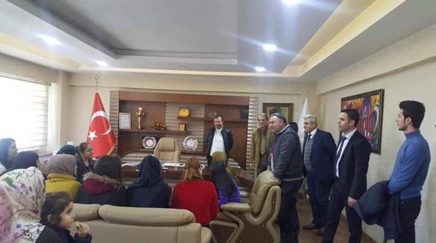 Göreve yeni başlayan öğretmenlerden Bilnet’e ziyaret