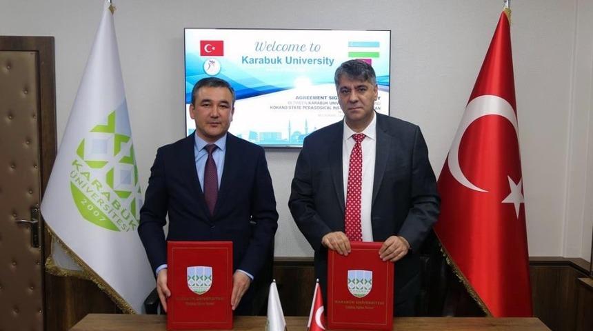 Özbekistan Kokand Devlet Üniversitesi ile protokol imzalandı