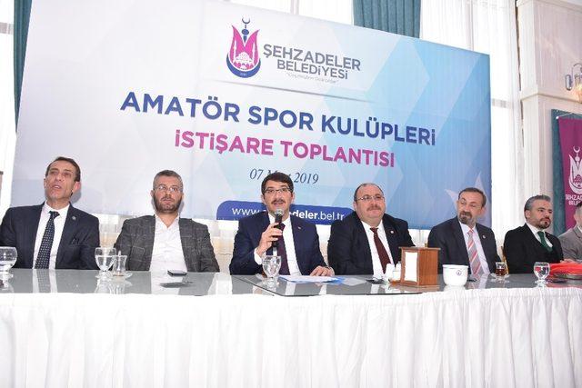 Şehzadeler’den amatör spora 151 bin liralık nakdi yardım