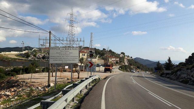 Kaş’a Dostluk ve Barış Parkı