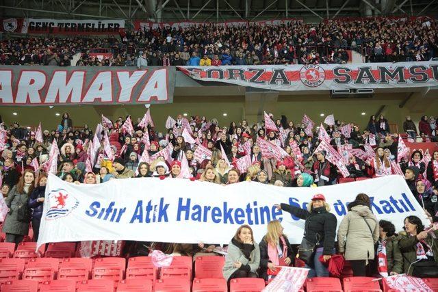 Tribünlerden ‘Sıfır Atık Projesi’ne çağrı