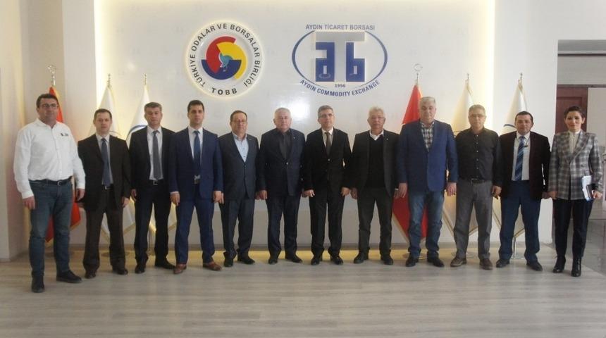 Aydın Vergi Dairesi’nden Aydın Ticaret Borsası’na ziyaret