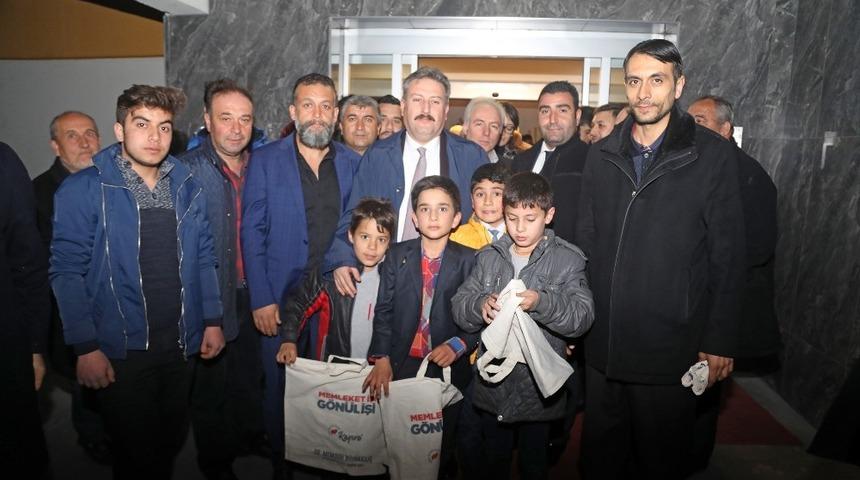 Başkanlara 19 Mayıs Mahallesi&rsquo;nde yoğun ilgi