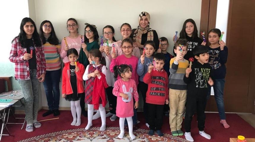 Eğitim-Bir-Sen Kayseri 1 Nolu Şube&rsquo;de kağıt telkari kursu