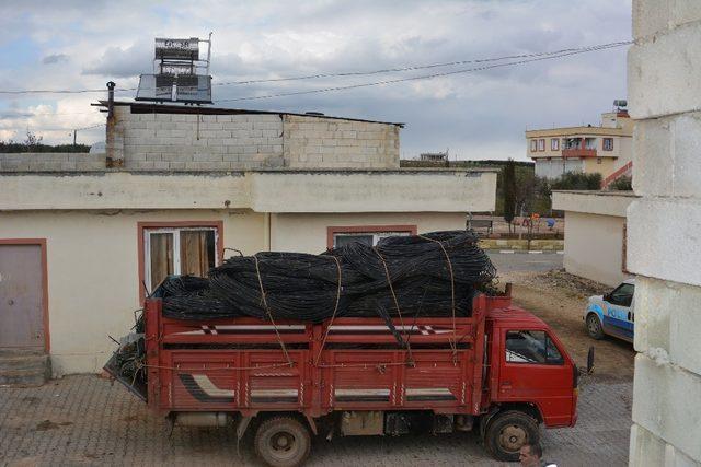 Sulama borusunu çalan şahıs tutuklandı