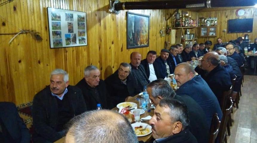 MHP İl Başkan Aydın, Daday’da muhtarla bir araya geldi