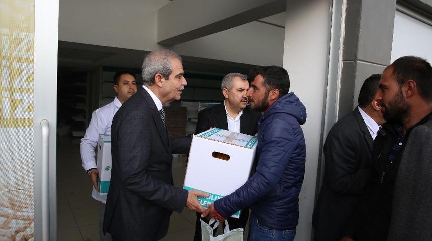 Başkan Demirkol, fenilketonüri hastalarını yalnız bırakmadı