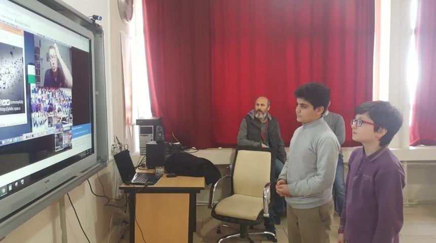 Öğrenciler NASA ile buluştu